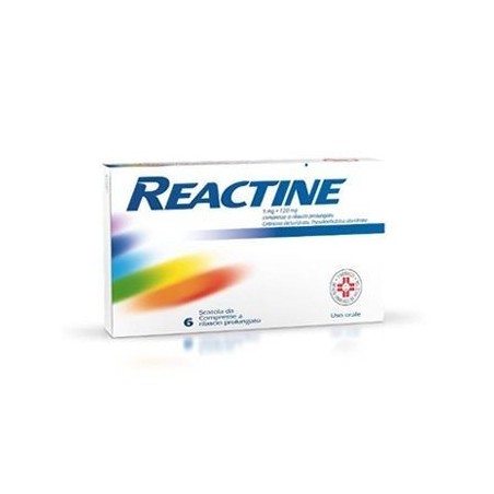 Reactine 6 Compresse 5mg+120mg Rp