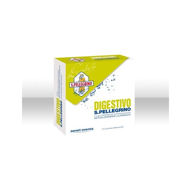 Digestivo San Pellegrino 20 Compresse Effervescenti 5 Mg