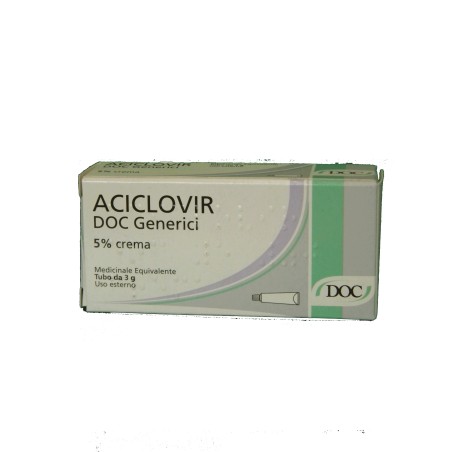 Aciclovir Crema Dermatologica 3 G 5% Aciclovir Crema Dermatologica 3 G 5%
