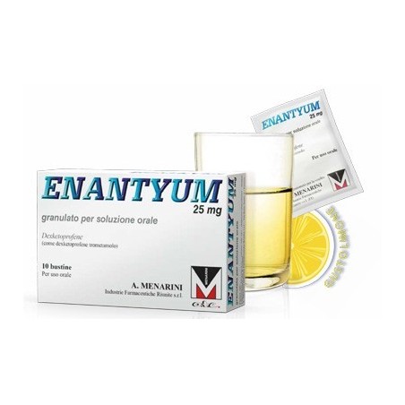 Enantyum Soluzione Orale Granulari 10 Buste Monodose 25 Mg
