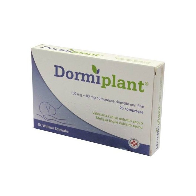Dormiplant 25 Compresse Rivestite 160 Mg + 80 Mg Dormiplant 25 Compresse Rivestite 160 Mg + 80 Mg