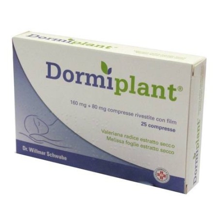 Dormiplant 25 Compresse Rivestite 160 Mg + 80 Mg Dormiplant 25 Compresse Rivestite 160 Mg + 80 Mg