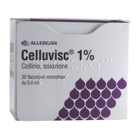 Celluvisc 30 Monodose Collirio 0,4 Ml 10 Mg/ml Celluvisc 30 Monodose Collirio 0,4 Ml 10 Mg/ml