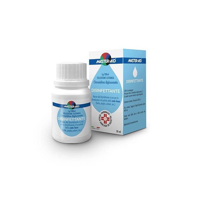Master Aid Disinfettante Soluzione Cutanea 50 Ml 1%