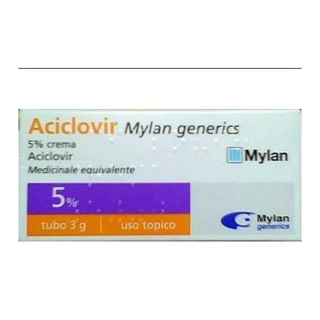 Aciclovir Crema Dermatologica 3 G 5% Aciclovir Crema Dermatologica 3 G 5%