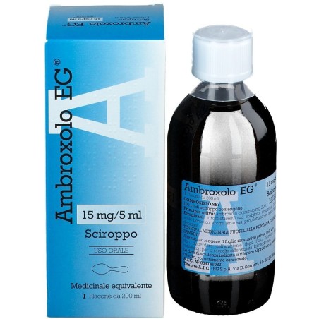 Ambroxolo Sciroppo 200 Ml 15 Mg/5 Ml Ambroxolo Sciroppo 200 Ml 15 Mg/5 Ml
