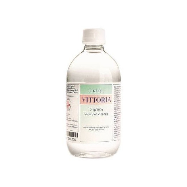 Lozione Vittoria Soluzione Cutanea 500 Ml 0,1% Lozione Vittoria Soluzione Cutanea 500 Ml 0,1%