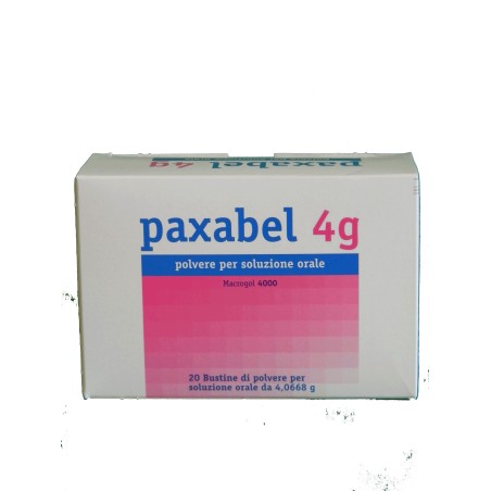 Paxabel 20 Buste Polvere Soluzione Orale 4 G Paxabel 20 Buste Polvere Soluzione Orale 4 G