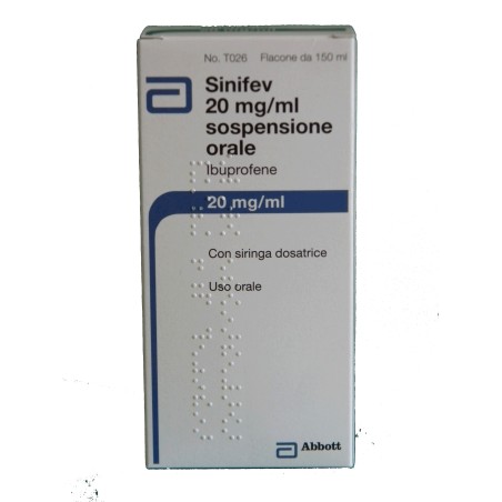 Sinifev Soluzione Orale Sosp 150 Ml 20 Mg/ml Sinifev Soluzione Orale Sosp 150 Ml 20 Mg/ml