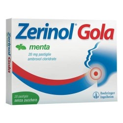 Zerinol Gola Menta 18 Pastiglie 20 Mg