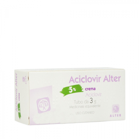 Aciclovir Crema Dermatologica 3 G 5% Aciclovir Crema Dermatologica 3 G 5%