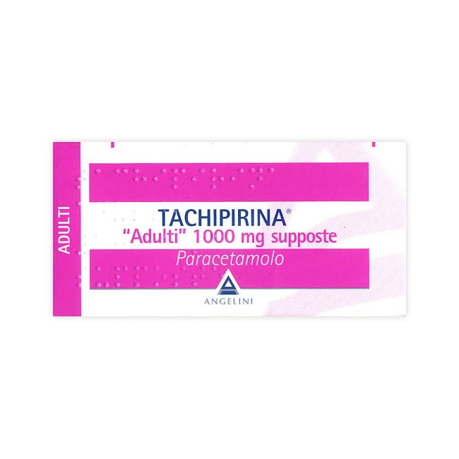 Tachipirina Ad 10 Supposte 1.000 Mg