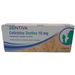 Cetirizina 7 Compresse Rivestite 10 Mg