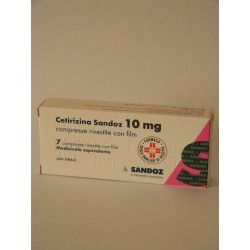 Cetirizina 7 Compresse Rivestite 10 Mg