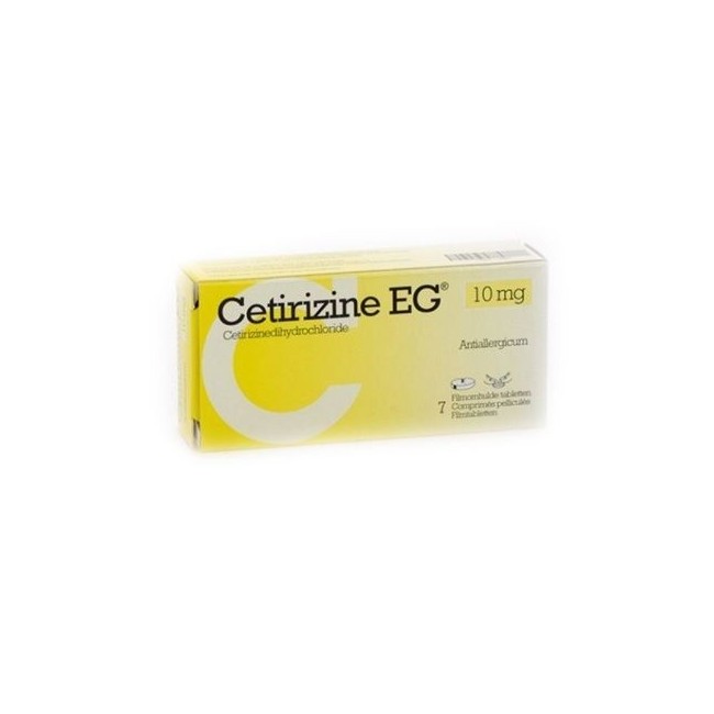 Cetirizina Eg 7 Compresse Rivestite 10mg