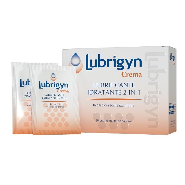 Lubrigyn Crema Vaginale 20 Bustine 2 Ml Lubrigyn Crema Vaginale 20 Bustine 2 Ml