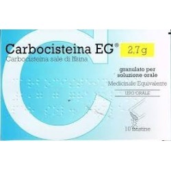 Carbocisteina Soluzione Orale Granulari 10 Buste 2,7 G