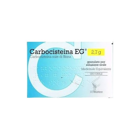Carbocisteina Soluzione Orale Granulari 10 Buste 2,7 G