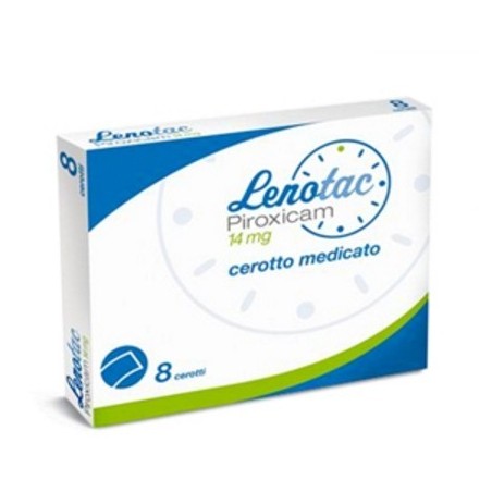 Lenotac 8 Cerotti Medicati 14 Mg