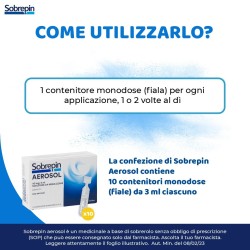 Sobatar Soluzione Nebul 10 Flaconcini 40 Mg 3 Ml