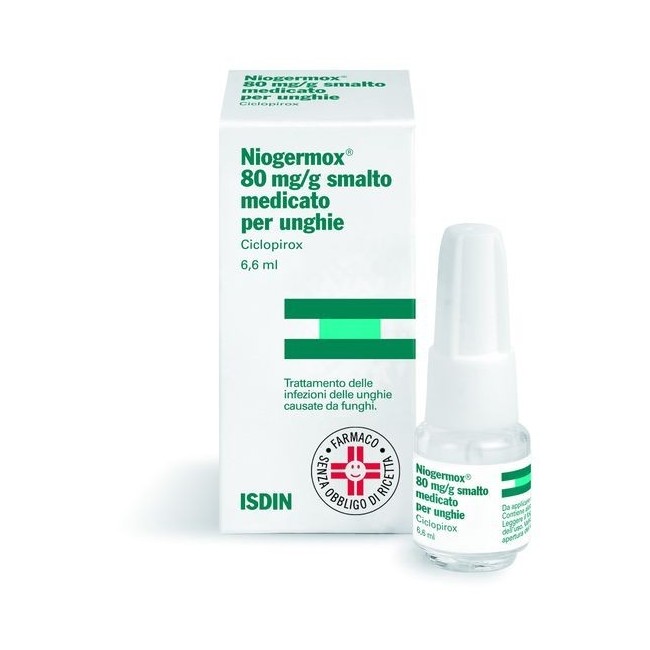 Niogermox Smalto Unghie 6,6 Ml 80 Mg/g