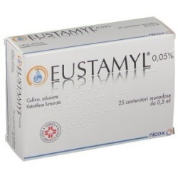 Eustamyl 25 Flaconcini Monodose 0,5 Ml 0,05% Collirio