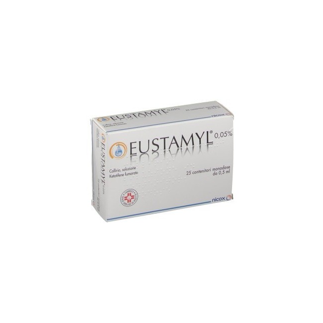 Eustamyl 25 Flaconcini Monodose 0,5 Ml 0,05% Collirio