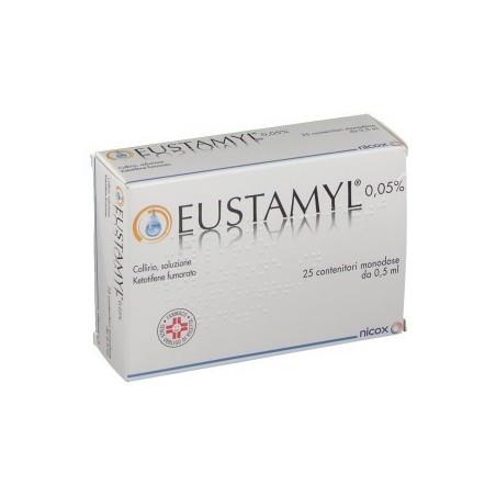 Eustamyl 25 Flaconcini Monodose 0,5 Ml 0,05% Collirio