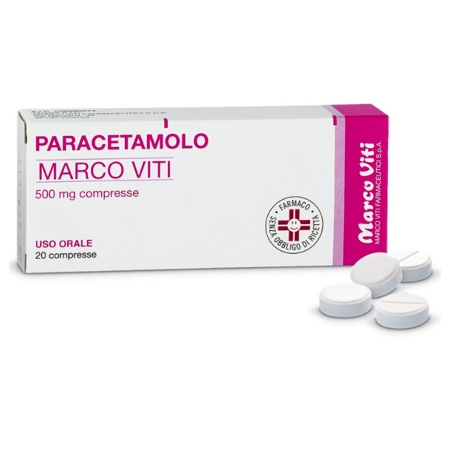 Paracetamolo 20 Compresse 500 Mg