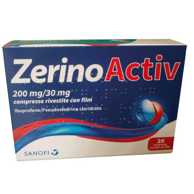 Ibuprofene E Pseudoefedrina 20 Compresse Rivestite 200 Mg + 30 Mg