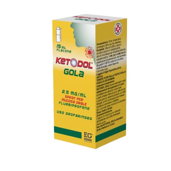 Oroflux Spray Mucosa Soluzione Orale 15 Ml 0,25%