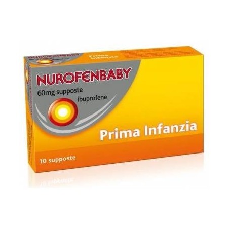 Nurofenbaby 10 Supposte 60 Mg Prima Infanzia