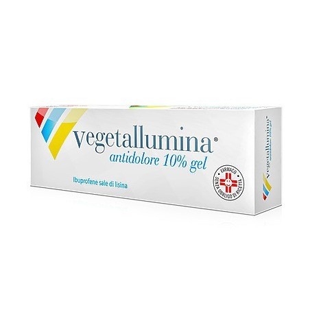 Vegetallumina Antidolore 1 Tubo Gel 50 G 10% Vegetallumina Antidolore 1 Tubo Gel 50 G 10%