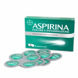 Aspirina Dolore E Infiammazione 8 Compresse Rivestite 500 Mg