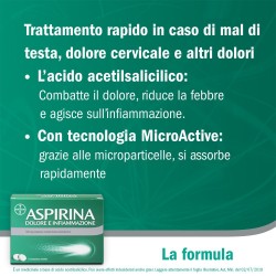 Aspirina Dolore E Infiammazione 8 Compresse Rivestite 500 Mg Aspirina Dolore E Infiammazione 8 Compresse Rivestite 500 Mg