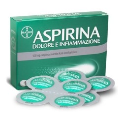 Aspirina Dolore E Infiammazione 8 Compresse Rivestite 500 Mg Aspirina Dolore E Infiammazione 8 Compresse Rivestite 500 Mg