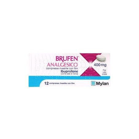 Ibuprofene 12 Compresse Rivestite 400 Mg