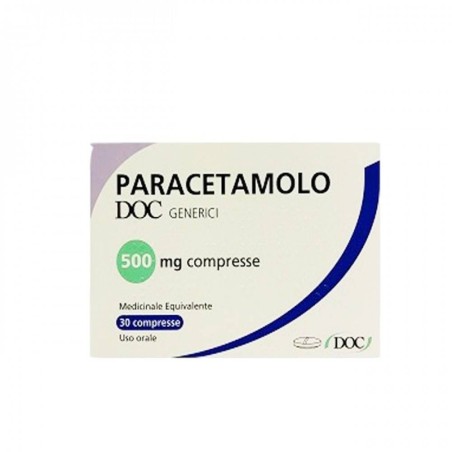Paracetamolo 30 Compresse Div 500 Mg Paracetamolo 30 Compresse Div 500 Mg