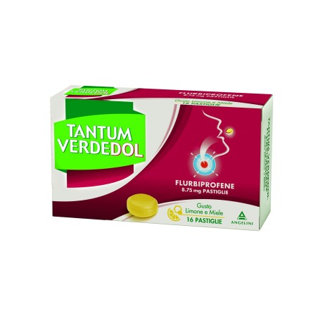 Flurbiprofene 16 Pastiglie 8,75 Mg Limone Miele