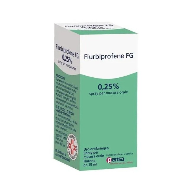 Flurbiprofene Pe Soluzione Orale Spray 15ml