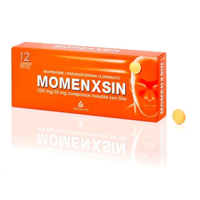 Momenxsin 12 Compresse 200mg+30mg