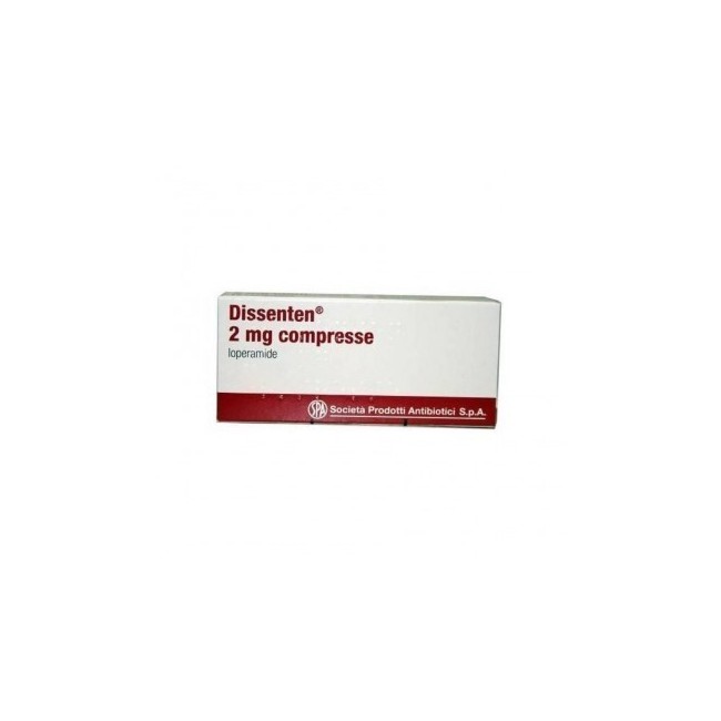 Dissenten Antidiarrea 10 Compresse 2 Mg