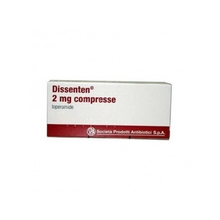 Dissenten Antidiarrea 10 Compresse 2 Mg