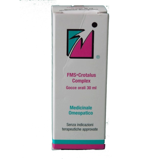 Fms Crotalus Complex 30ml Gocce Fms Crotalus Complex 30ml Gocce