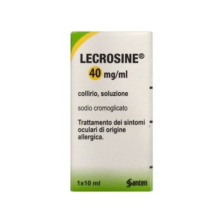 Lecrosine Collirio Fl 10ml 40mg/ml Lecrosine Collirio Fl 10ml 40mg/ml