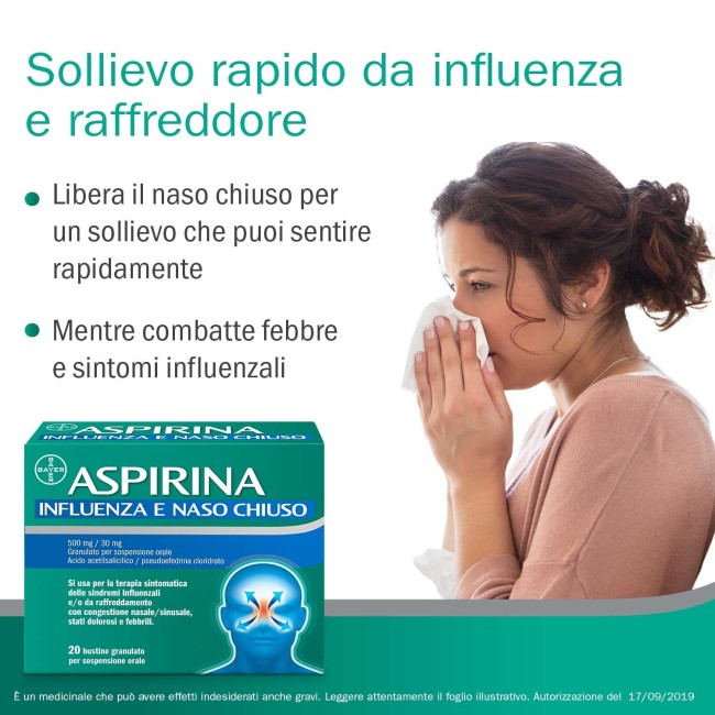 Aspirina Influenza E Naso C 20