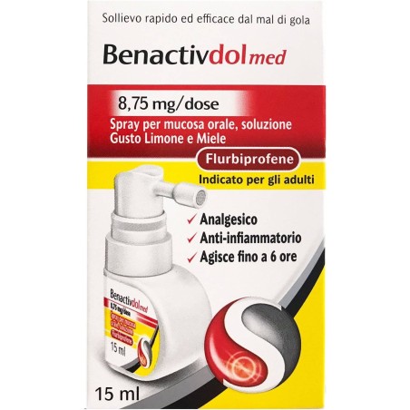 Benactivdolmed Spray 15ml Benactivdolmed Spray 15ml