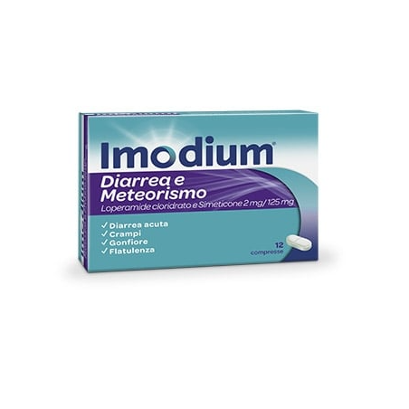 Imodium Diarrea E Meteor 12 Compresse Imodium Diarrea E Meteor 12 Compresse