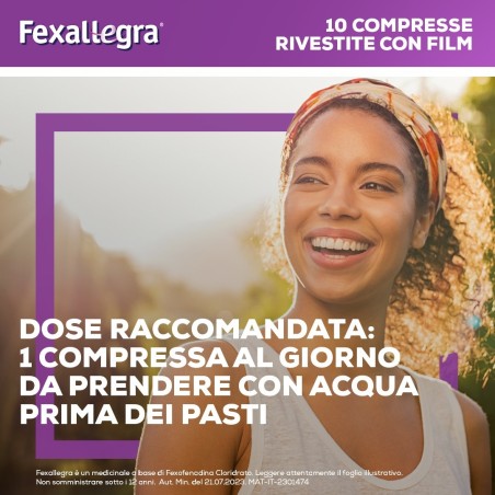 Fexallegra 10 Compresse Rivestite 120mg