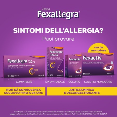 Fexallegra 10 Compresse Rivestite 120mg